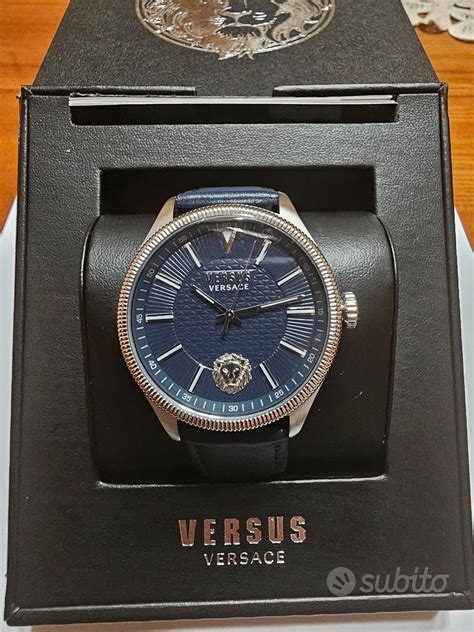 orologio versus versace blu